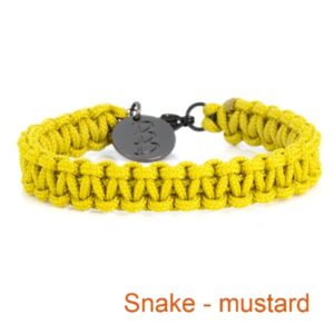 Gevlochten armband Snake